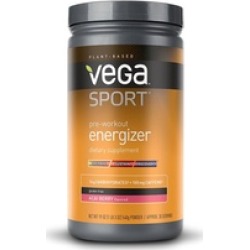 Vega Sport Pre-Workout Energizer, Acai Berry, 19oz, 30 Servings
