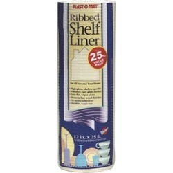 Warps PM120-W 12 in. x 20 ft. Ribbed Shelf Liner