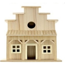 New Decorative Wood Birdhouse