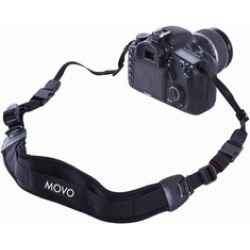 Movo Shock-Absorbing Padded Neoprene Quick Release Camera Neck Strap