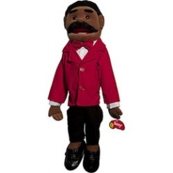 Sunny Toys GS4302B 28 in. Ethnic Dad In Red Suit, Full Body Puppet