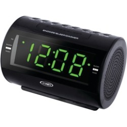 AM/FM Dual-Alarm Clock Radio