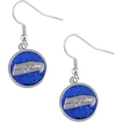 Sports Team Logo Glitter Sparkle Dangle Logo Earring Set Charm Gift NFL