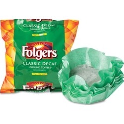 Folgers Coffee Filter Packs, Decaffeinated Classic Roast