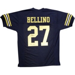 Autographed Joe Bellino Navy Midshipmen Blue Custom Jersey