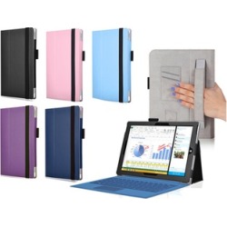 PU Leather Folio Soft Cover Case with Stand for Microsoft Surface Pro 3