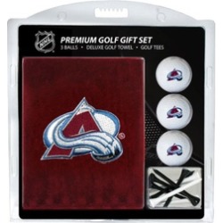Team Golf 13620 Colorado Avalanche Embroidered Towel Gift Set
