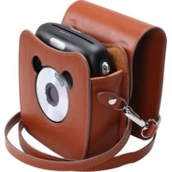For Fujifilm Instax Square SQ10 Camera PU Leather Case Bag with Adjustable Strap
