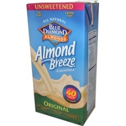 Almond Breeze Original Unsweetened ( 8 - 64 oz bottles )