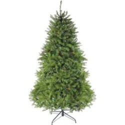 9' Pre-Lit Northern Pine Full Artificial Christmas Tree - Multi Lights