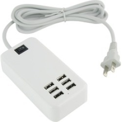 6-Port USB Charging Station