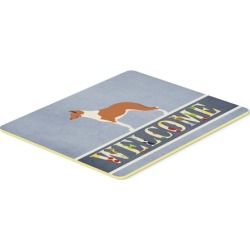 Carolines Treasures BB8342CMT Smooth Collie Welcome Kitchen or Bath Mat - 20 x 3