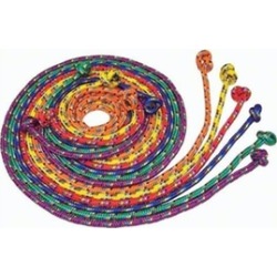 Olympia Sports JR085P Nylon Jump Rope - 9 ft. Long