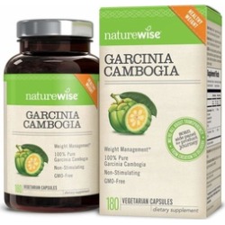 NatureWise Pure Garcinia Cambogia, Supports Weight Loss 180 count