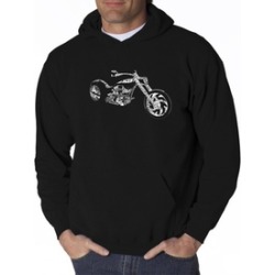 Men's Hooded Sweatshirt - MOTORCYCLE