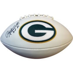 Autographed Paul Hornung Green Bay Packers White Logo Football