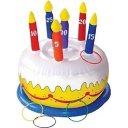 Amscan 201453 Inflatable Cake Ring Toss Game