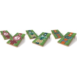 Wild Sales NCAA Field 2'x4' Cornhole Tailgate Toss