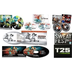 Lot of Various Fitness Workout Dvds (7) Programs (12) Discs In Total!