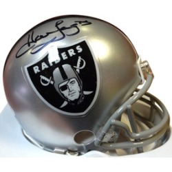 Autographed Howie Long Oakland Raiders Mini Helmet