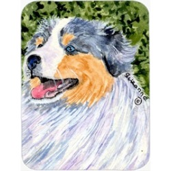 Carolines Treasures SS8736LCB 12 x 15 in. Australian Shepherd Glass Cutting Boar