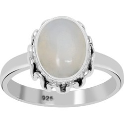 Orchid Jewelry 925 Sterling Silver 2 Carat Opal Ring