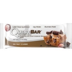 Quest Nutrition Protein Bar, Chocolate Chip Cookie Dough, 12 count