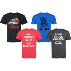 Men's Food Truck Festival Tees. Extended Sizes Available.