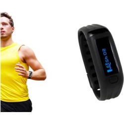 Wireless Activity Tracker Bluetooth Fitness Gym Training Running Yoga