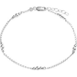 Bling Jewelry Ankle Bracelet 925 Silver Ball Jewelry Beaded Anklet