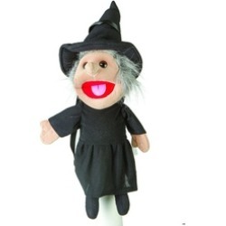 Sunny Toys GL3614 14 In. Witch, Glove Puppet