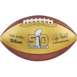Wilson Golden Anniversary Super Bowl Commemorative Football