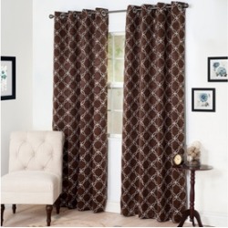 Lavish Home Myra Room Darkening Curtain Panel Pair