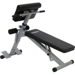 Sit up Bench Adjustable Workout Abdominal Exercise Bench Board, Black