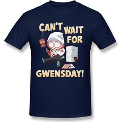 SDETY Marvel Spider-gwen Gwensday T-shir Navy Tee