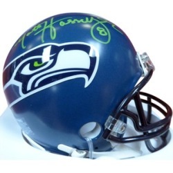 Autographed Matt Hasselbeck Seattle Seahawks Mini Helmet