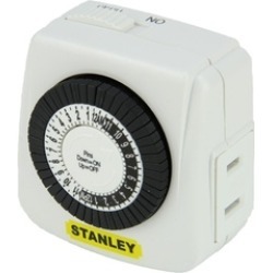 Stanley LampMaster Mini Indoor 1-Outlet Polarized 24 Hour Timer