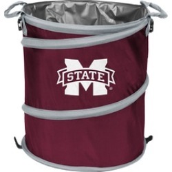 Logo Brands 177-35 Mississippi State Trash Can