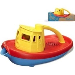Green Toys 1203876 Green Toys Tugboat with Yellow top Green Toys 1203876 Green Toys Tugboat with Yellow top