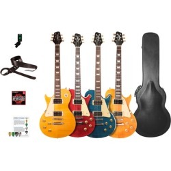 Sawtooth Heritage Flame Maple Top Electric Guitar Packs (14-Piece)