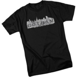 Uitez Skyline TV Show Logo Gotham TV Show Adult Tee