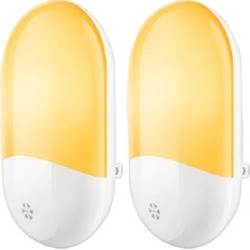 Plug in Motion Activated Night Light for Bedroom, Hallway and Stairs
