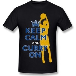 Teazze Golden State Basketball Fans Black Tee