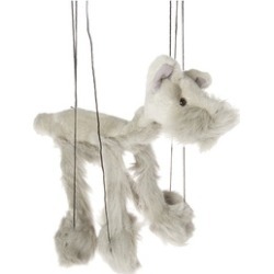 Sunny Toys WB383 16 In. Baby Schnauzer, Marionette Puppet