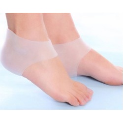 Heel Protection Cushion Gel Heel Cups Inserts and Compression Heel Sleeves Socks