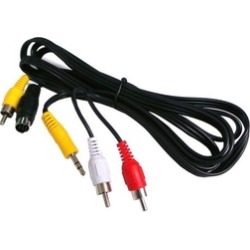 Cables To Go 27963 3ft BI-directional S-video to RCA cable