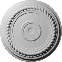 Ekena Millwork CM18AL Alexandria Rope Ceiling Medallion