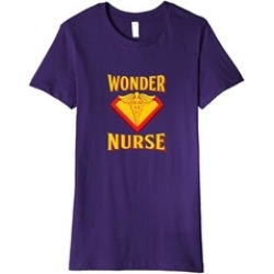 Funny Wonder Nurse T-shirt Nurse Pride RN Gift Tee for Women