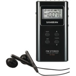 Sangean Dt180blk Pocket AM/FM Digital Radio