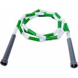 Power Systems 35206 6 ft. Beaded Jump Rope - Green-White